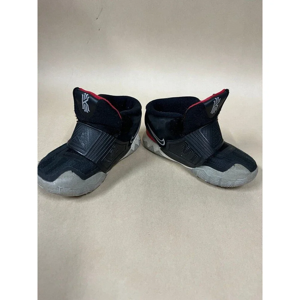 Nike Kyrie 7 toddler boys basketball shoes sneakers black red size‎ 7c